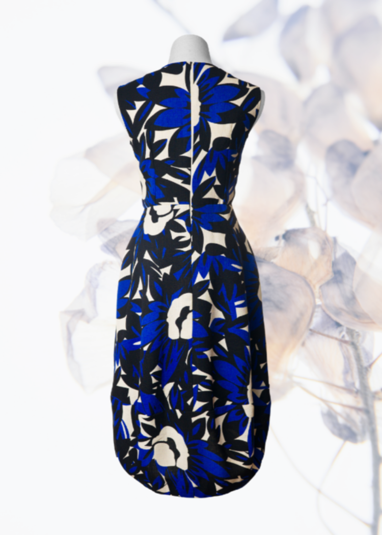 Metrica Dress in Blueprint