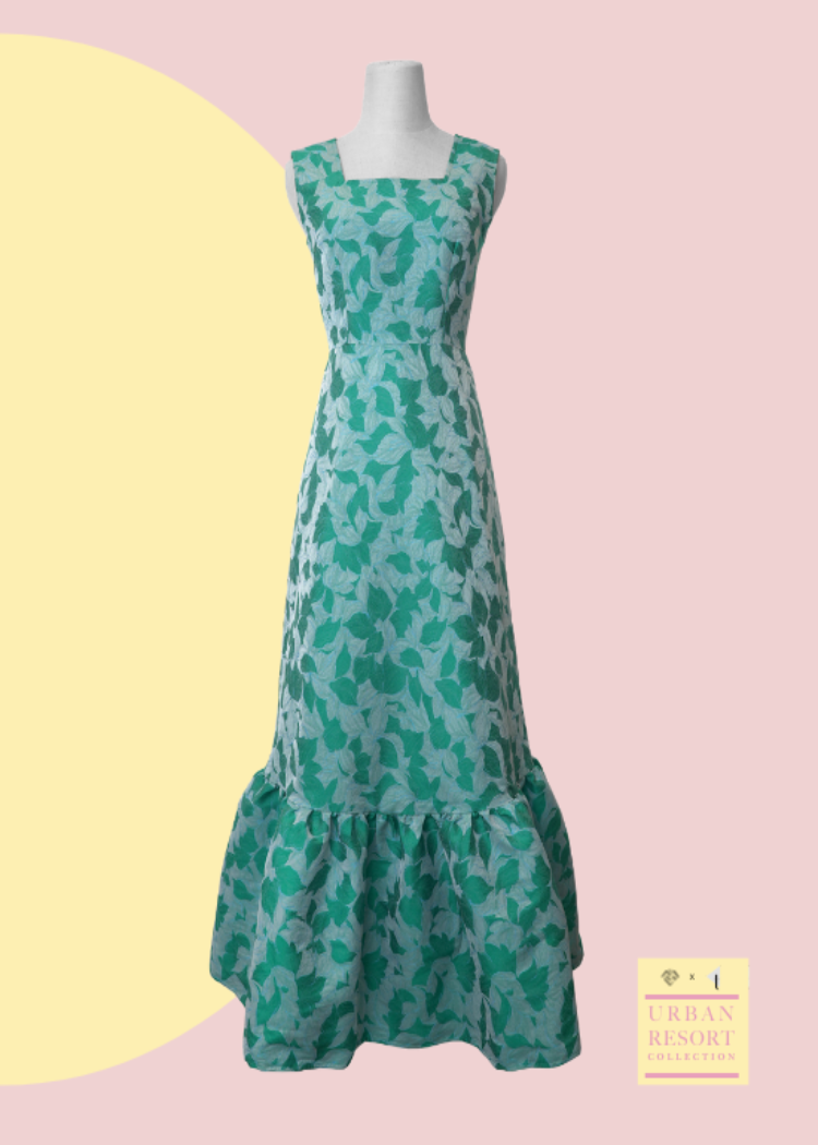 Reinette Maxi Dress in Paraiba