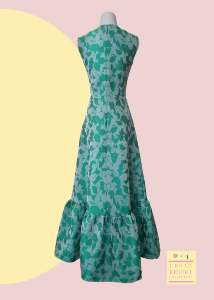 Reinette Maxi Dress in Paraiba