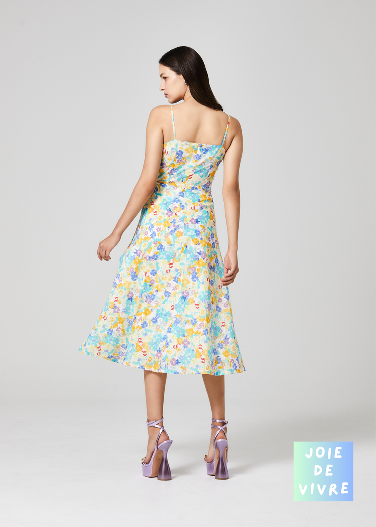 Capri Sundress in Floral Splash