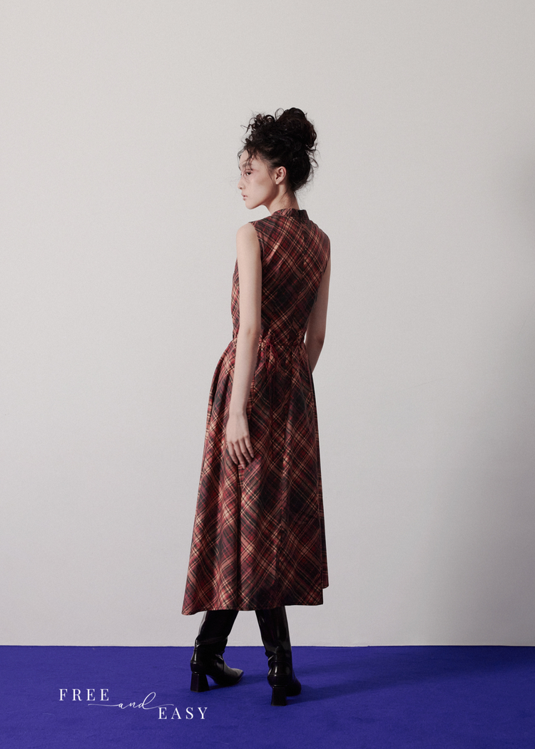 Melinda Maxi Dress in Mulberry