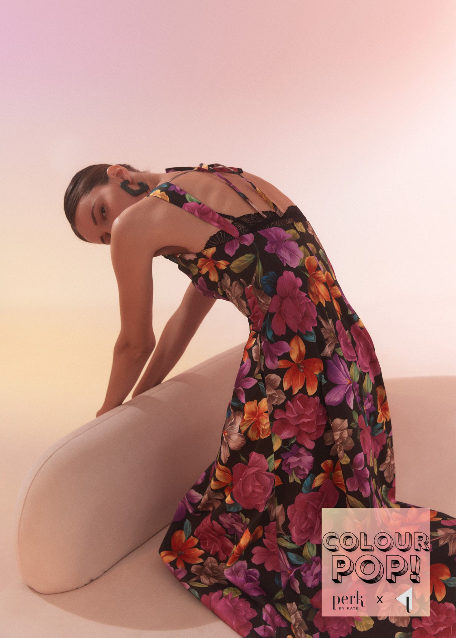 Mirelle Maxi Dress in Dallas Bloom