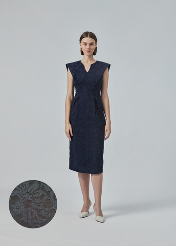 Sagitta Dress in Aegean Lace