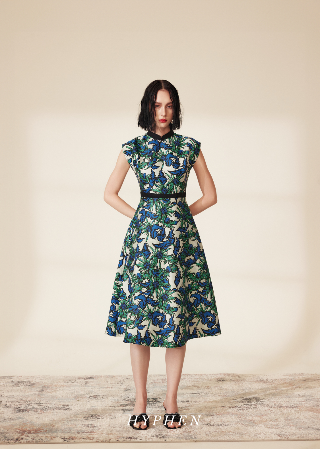 Tsarina Dress in Cornflower (True Blue)