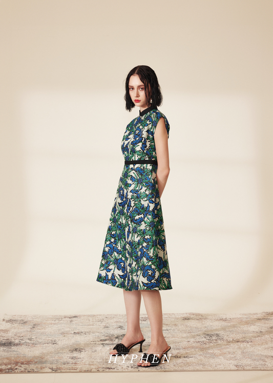 Tsarina Dress in Cornflower (True Blue)