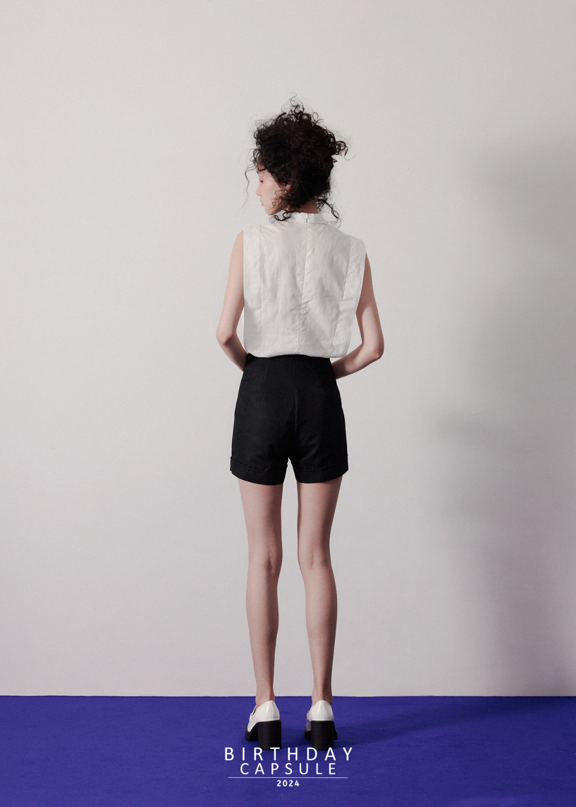 Yves Shorts in Vintage Black